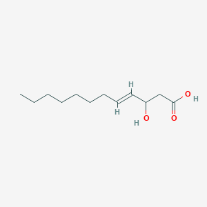 (4E)-3-Hydroxy-4-dodecenoic acid