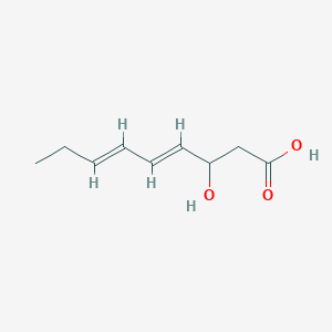 trans,trans-3-Hydroxynona-4,6-dienoic acid