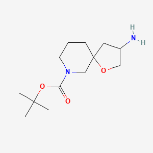 tert-Butyl 3-amino-1-oxa-7-azaspiro[4.5]decane-7-carboxylate