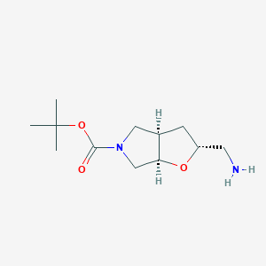 (2R,3AR,6aR)-tert-butyl 2-(aminomethyl)tetrahydro-2H-furo[2,3-c]pyrrole-5(3H)-carboxylate