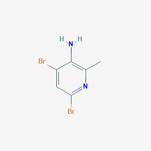 4,6-Dibromo-2-methylpyridin-3-amine