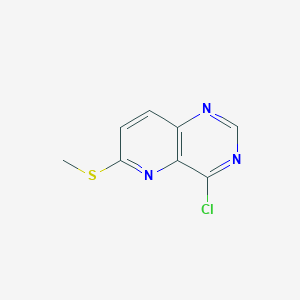 4-Chloro-6-(methylthio)pyrido[3,2-d]pyrimidine