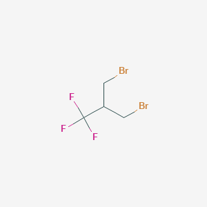 3-Bromo-2-(bromomethyl)-1,1,1-trifluoropropane