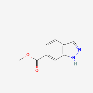 B3228533 methyl 4-methyl-1H-indazole-6-carboxylate CAS No. 1263378-71-7