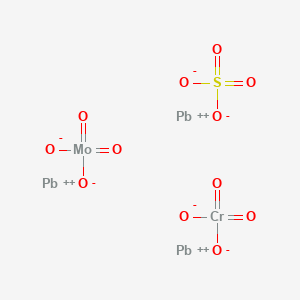 molecular formula CrMoO12Pb3S B3228590 C.I. Pigment Red 104 CAS No. 12656-85-8