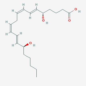 molecular formula C20H32O4 B032287 5,15-Dihete CAS No. 82200-87-1