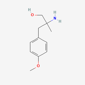 B3228704 2-Amino-3-(4-methoxyphenyl)-2-methylpropan-1-ol CAS No. 1268388-13-1
