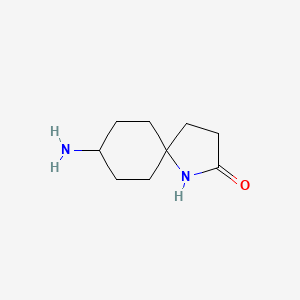 8-Amino-1-azaspiro[4.5]decan-2-one