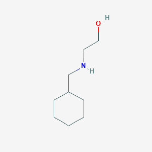 2-[(Cyclohexylmethyl)amino]ethan-1-ol