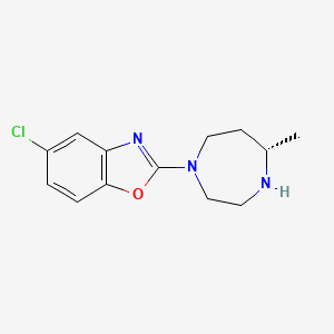(S)-5-Chloro-2-(5-methyl-1,4-diazepan-1-yl)benzo[d]oxazole