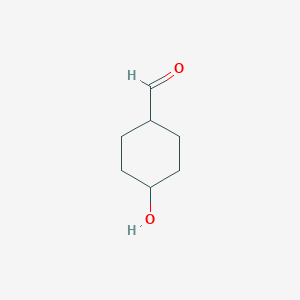B3229152 4-Hydroxycyclohexanecarboxaldehyde CAS No. 128141-57-1