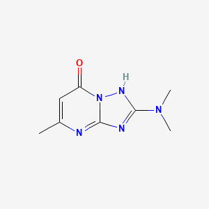 2-(dimethylamino)-5-methyl-1H-[1,2,4]triazolo[1,5-a]pyrimidin-7-one