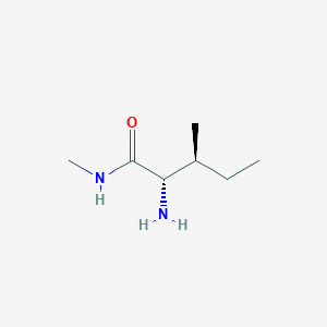 Pentanamide, 2-amino-N,3-dimethyl-, (2S,3S)-