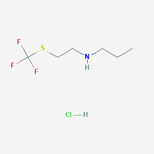 N-Propyl-[2-(trifluoromethylthio)ethyl]amine hydrochloride