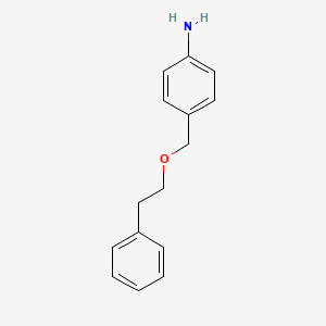 4-(Phenethoxymethyl)aniline