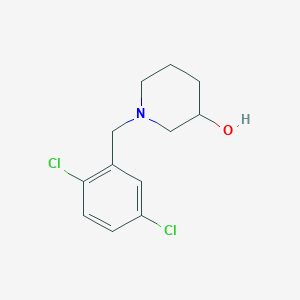 B3229728 1-(2,5-Dichloro-benzyl)-piperidin-3-ol CAS No. 1289386-65-7
