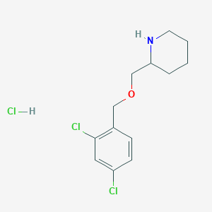 2-(2,4-Dichloro-benzyloxymethyl)-piperidine hydrochloride