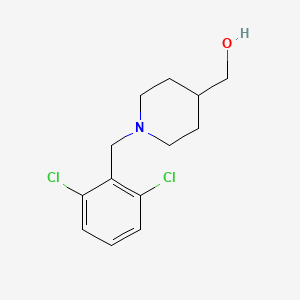B3229880 [1-(2,6-Dichloro-benzyl)-piperidin-4-yl]-methanol CAS No. 1289388-45-9