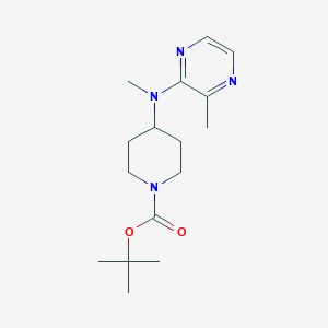 tert-Butyl 4-(methyl(3-methylpyrazin-2-yl)amino)piperidine-1-carboxylate