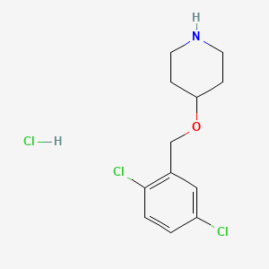 4-(2,5-Dichloro-benzyloxy)-piperidine hydrochloride