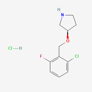 (R)-3-(2-Chloro-6-fluoro-benzyloxy)-pyrrolidine hydrochloride