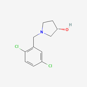 (S)-1-(2,5-Dichloro-benzyl)-pyrrolidin-3-ol
