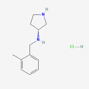 (R)-N-(2-Methylbenzyl)pyrrolidin-3-amine hydrochloride