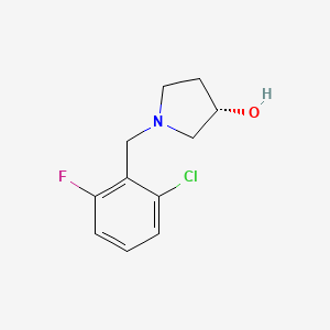 (S)-1-(2-Chloro-6-fluoro-benzyl)-pyrrolidin-3-ol