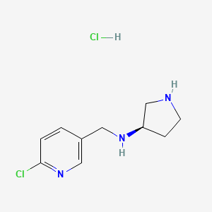 (6-Chloro-pyridin-3-ylmethyl)-(R)-pyrrolidin-3-yl-amine hydrochloride