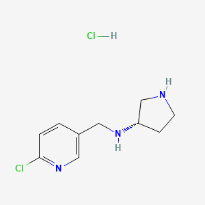 (6-Chloro-pyridin-3-ylmethyl)-(S)-pyrrolidin-3-yl-amine hydrochloride