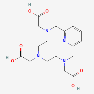 molecular formula C17H24N4O6 B3230099 PCTA CAS No. 129162-88-5