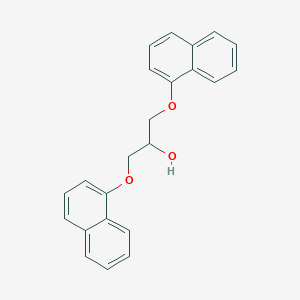 molecular formula C23H20O3 B032302 2-Propanol, 1,3-bis(1-naphthalenyloxy)- CAS No. 17216-10-3