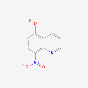 molecular formula C9H6N2O3 B3230251 8-Nitroquinolin-5-ol CAS No. 129717-35-7