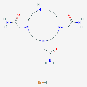 molecular formula C15H32BrN7O3 B3230357 TRITRAM CAS No. 1301738-72-6