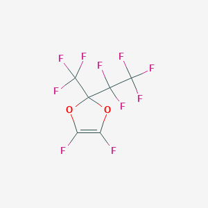 molecular formula C6F10O2 B3230591 Perfluoro-2-Ethyl-2-Methyl-1,3-Dioxole CAS No. 130760-25-7