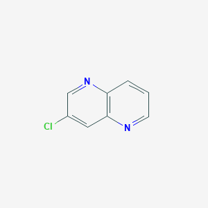 molecular formula C8H5ClN2 B3230669 3-Chloro-1,5-naphthyridine CAS No. 1309379-14-3