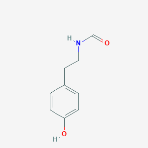 molecular formula C10H13NO2 B032312 N-乙酰酪胺 CAS No. 1202-66-0