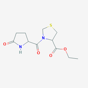 molecular formula C11H16N2O4S B3231342 Pidotimod Impurity Eeter CAS No. 131805-70-4