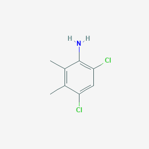 molecular formula C8H9Cl2N B3231364 4,6-Dichloro-2,3-dimethylaniline CAS No. 131885-26-2
