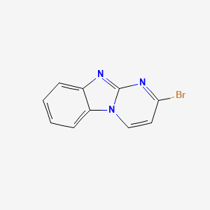 molecular formula C10H6BrN3 B3231383 2-Bromobenzo[4,5]imidazo[1,2-a]pyrimidine CAS No. 1320211-47-9