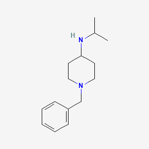 molecular formula C15H24N2 B3231522 1-Benzyl-N-isopropylpiperidin-4-amine CAS No. 132442-32-1