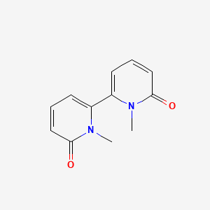 molecular formula C12H12N2O2 B3231576 1,1'-diMethyl- CAS No. 13267-48-6