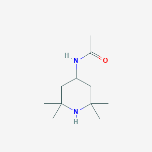 molecular formula C11H22N2O B032322 N-(2,2,6,6-Tetramethylpiperidin-4-yl)acetamide CAS No. 40908-37-0