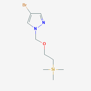 4-bromo-1-((2-(trimethylsilyl)ethoxy)methyl)-1H-pyrazole