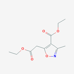Ethyl 5-ethoxycarbonylmethyl-3-methylisoxazole-4-carboxylate