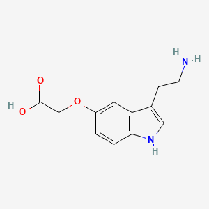 2-(3-(2-aminoethyl)-1H-indol-5-yloxy)acetic acid