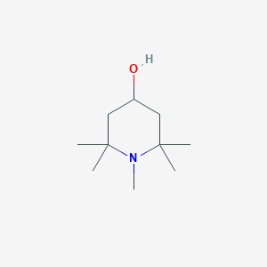 molecular formula C10H21NO B032324 1,2,2,6,6-五甲基哌啶-4-醇 CAS No. 2403-89-6