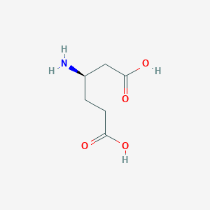 molecular formula C6H11NO4 B3232489 (R)-3-Aminohexanedioic acid CAS No. 134166-71-5