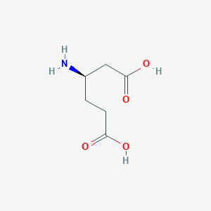 (3R)-3-aminohexanedioic acid