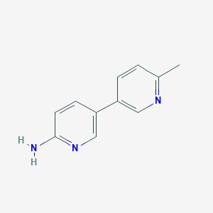 5-(6-Methylpyridin-3-yl)pyridin-2-amine